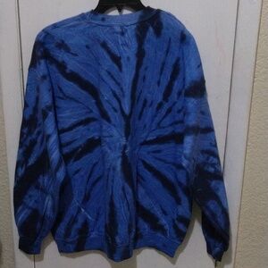 Extra large tie dye sweatshirt